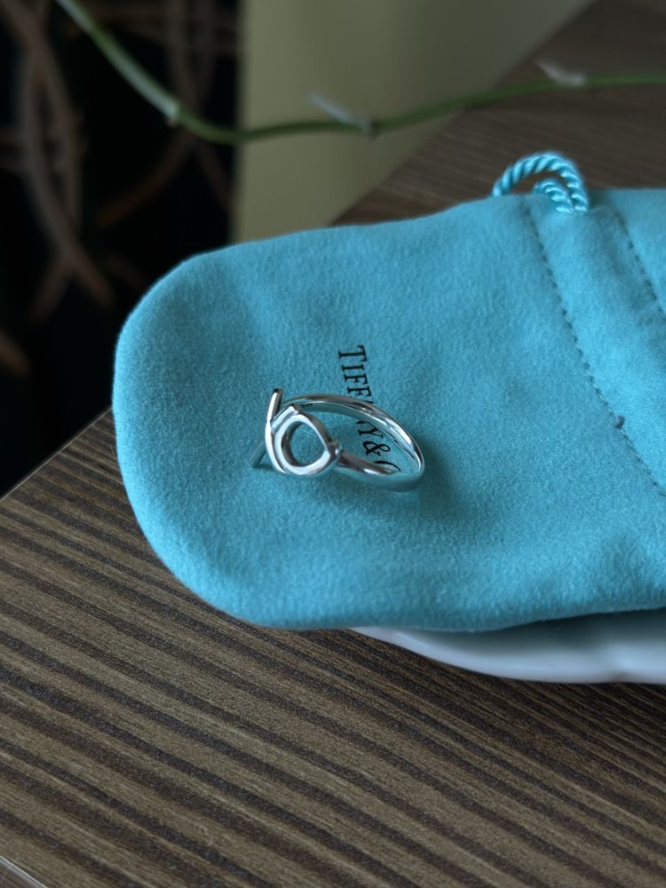 Srebrny pierścionek Tiffany & Co. XO by Paloma Picasso