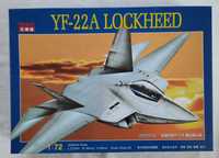 Model do sklejania YF-22A lockheed skala 1/72