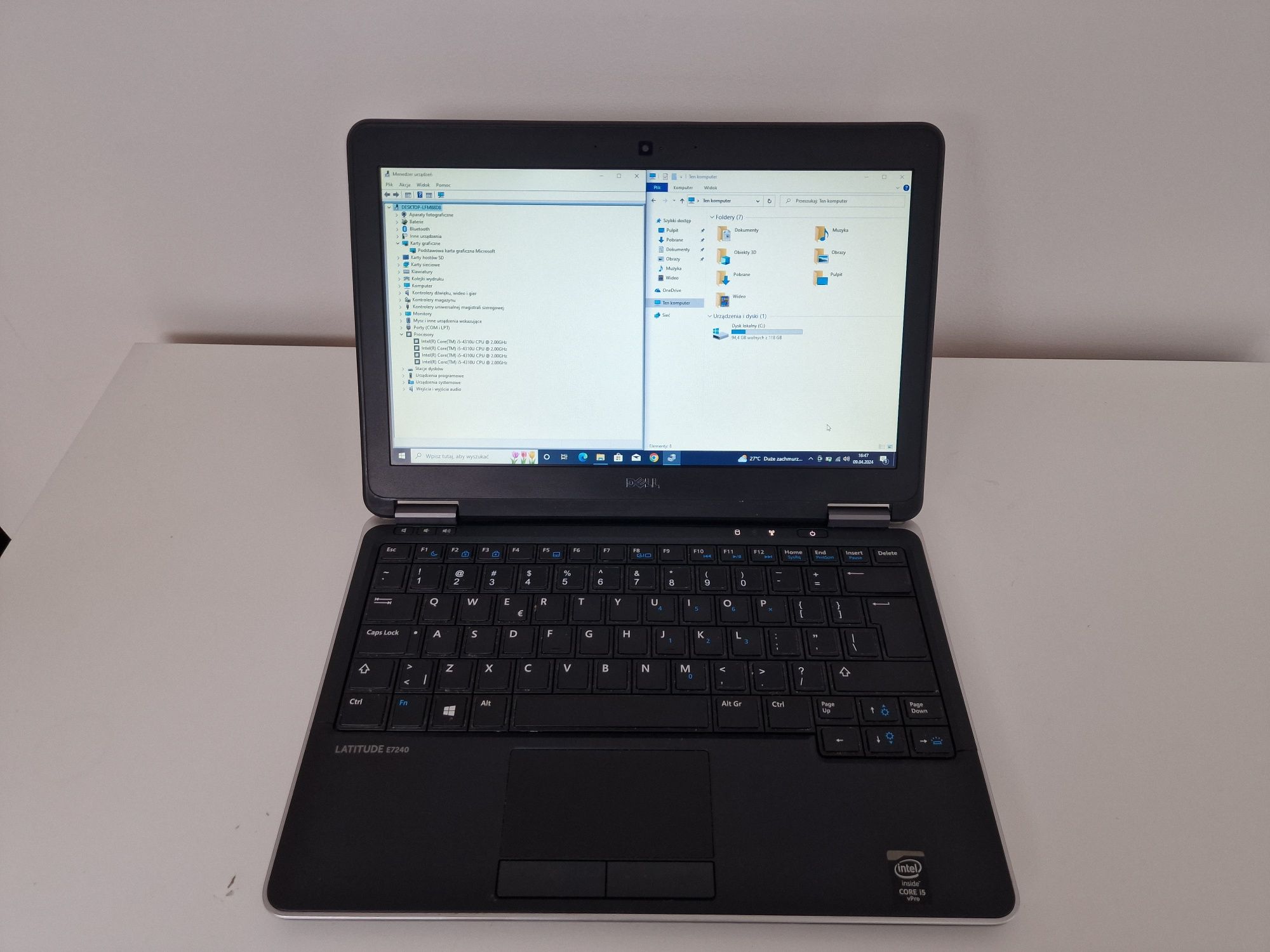 **Dell latitude e7520 Intel I5 8GBRam SSD**