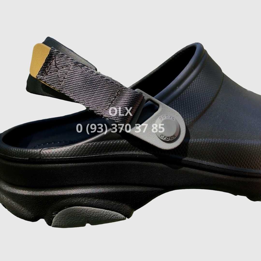 Чоловічі Крокси (великі розміри) Crocs Classic All Terrain Black Чорні