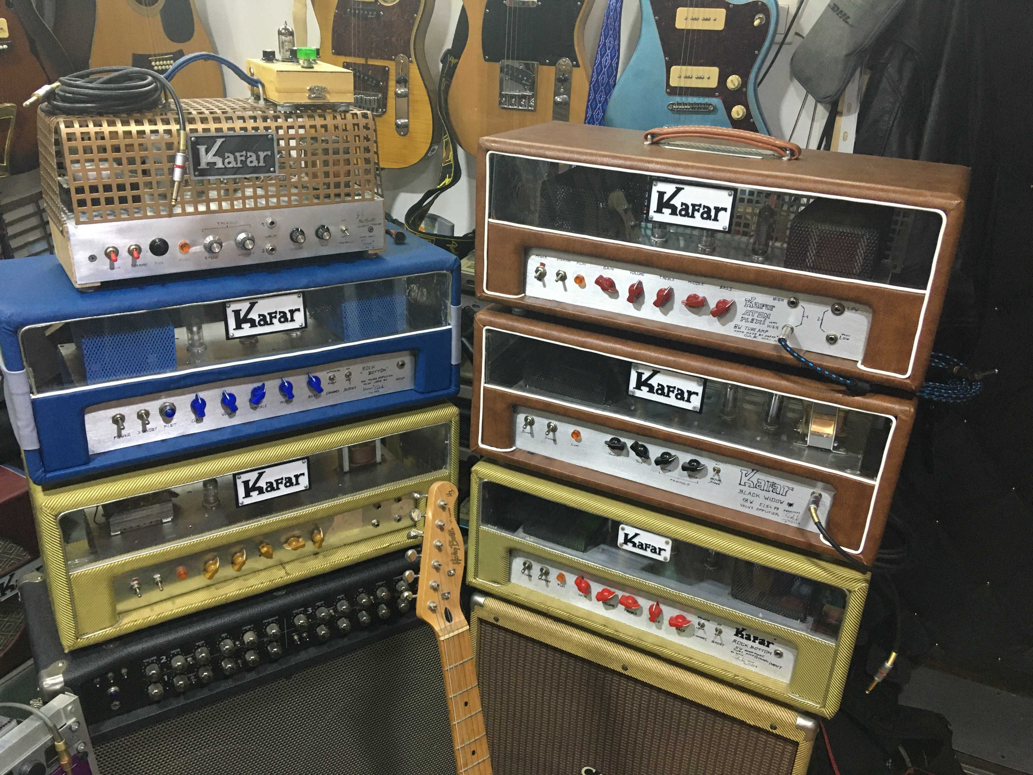 Wzmacniacz gitarowy KAFAR Atom Plexi ręcznie wykonany lampa 8W