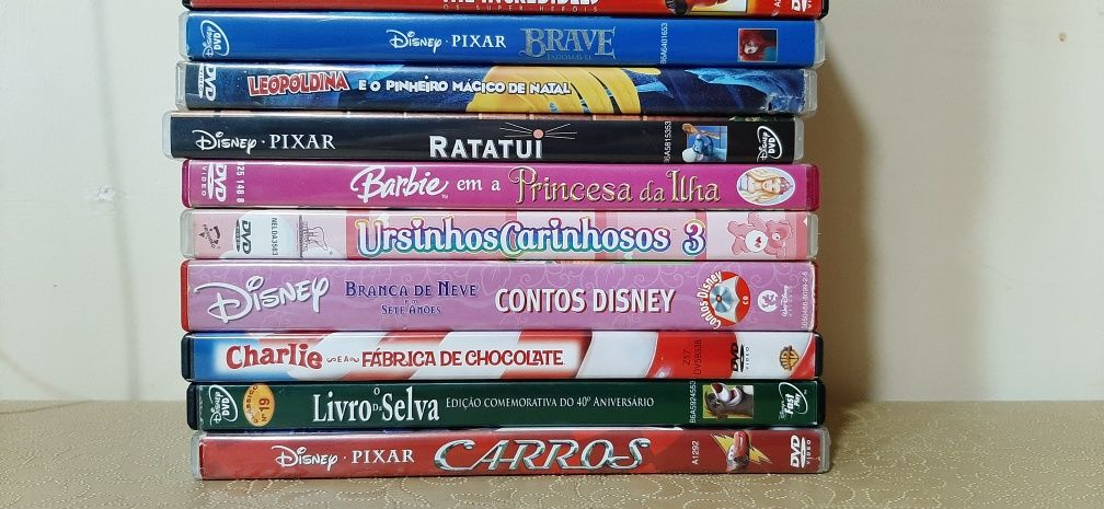 Dvd's filmes infantis