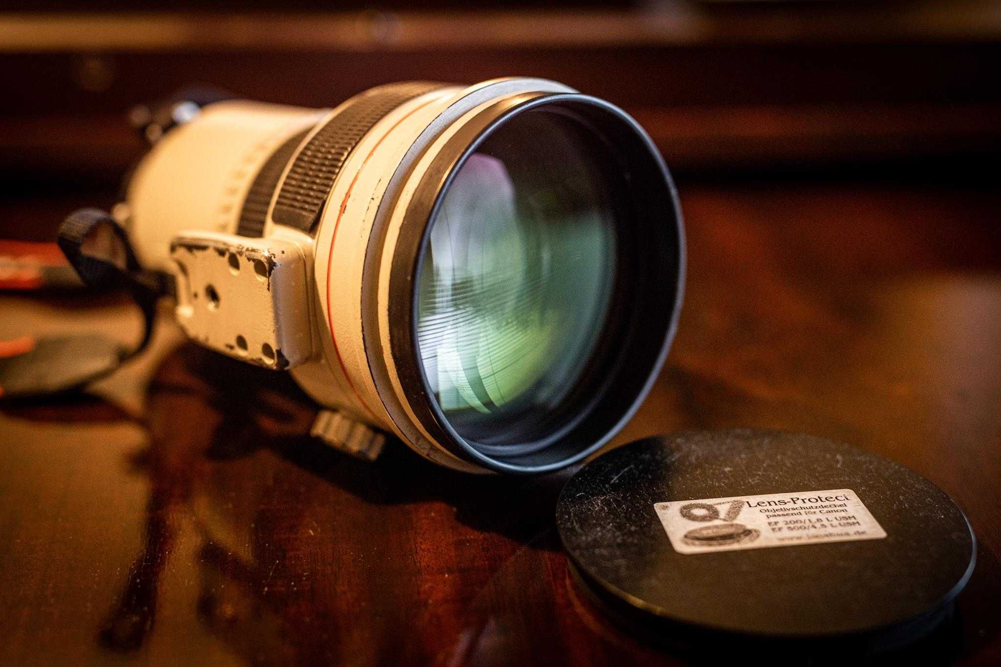 Obiektyw Canon L EF 200 mm f/1.8 Oko Saurona najlepszy na świecie
