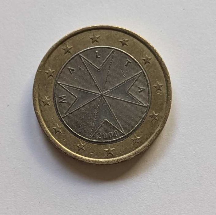 Moeda - 1 Euro / 1€ - Malta - 2008