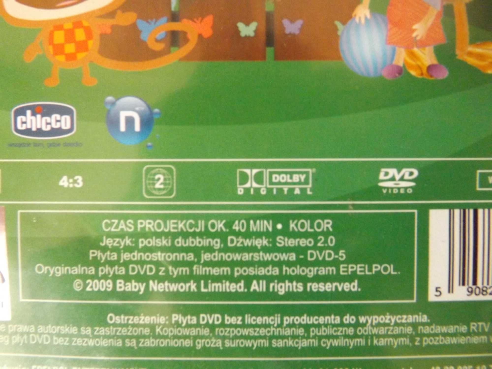 Wesołe Zwierzaki BabyTV 2  płyta DVD Film, bajka