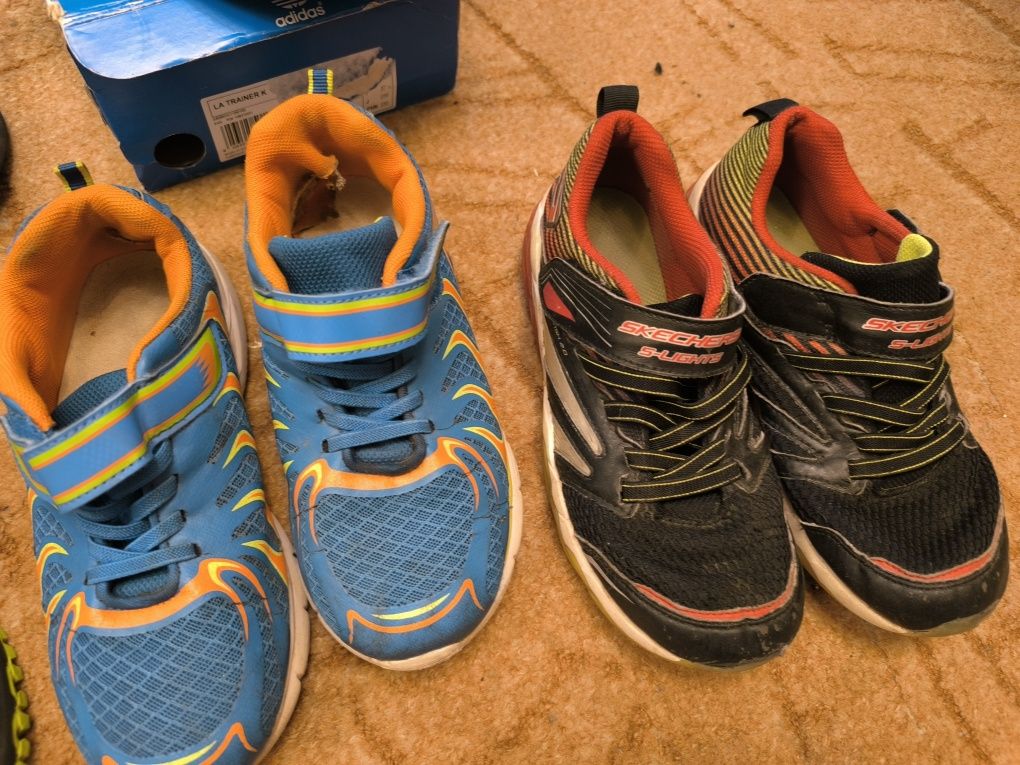 Кроссовки на мальчика Найк, Skechers, Adidas,Ande