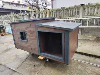 Solidna buda XXL dla dużego psa!!!Nowofunlad Bernardyn Kaukaz okienko