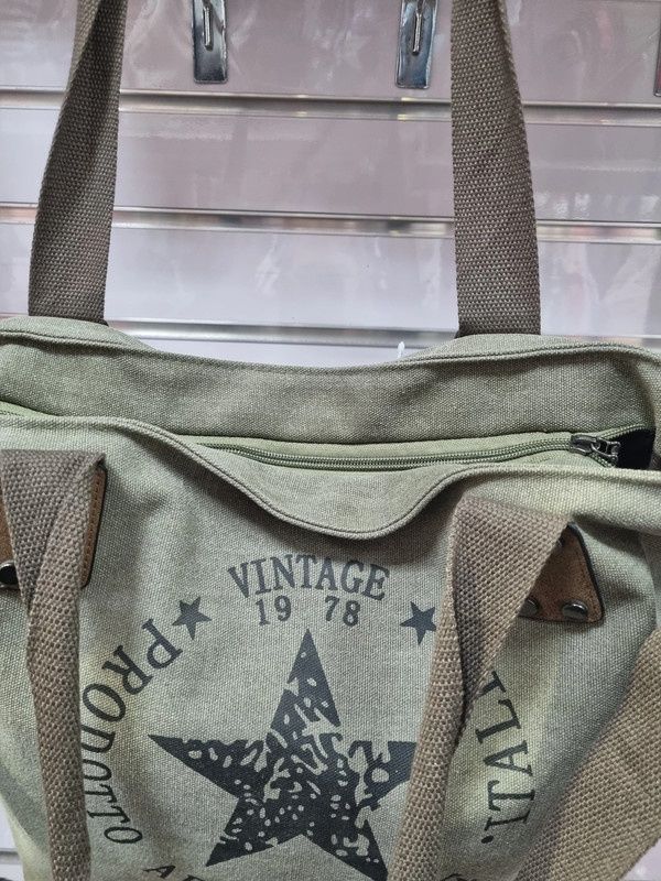 Torebka damska shopper z gwiazdą