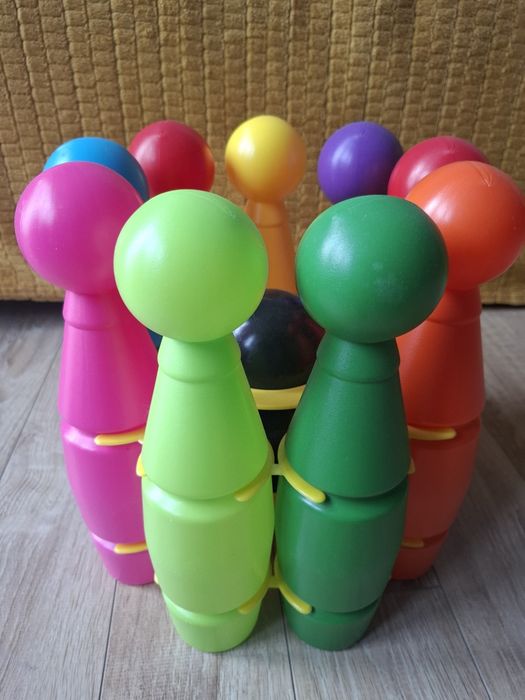 Kręgle plastikowe