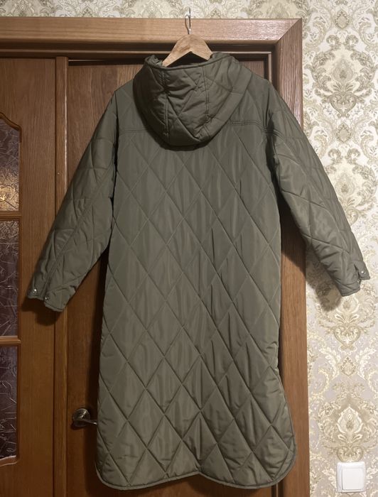 Куртка хакі довга