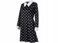 Sukienka Wednesday  kostium dla dzieci Halloween rozm. 125, 135, 145