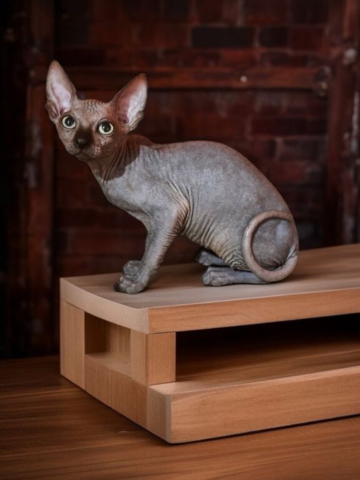 Мальчик чорного окраса готов ехать