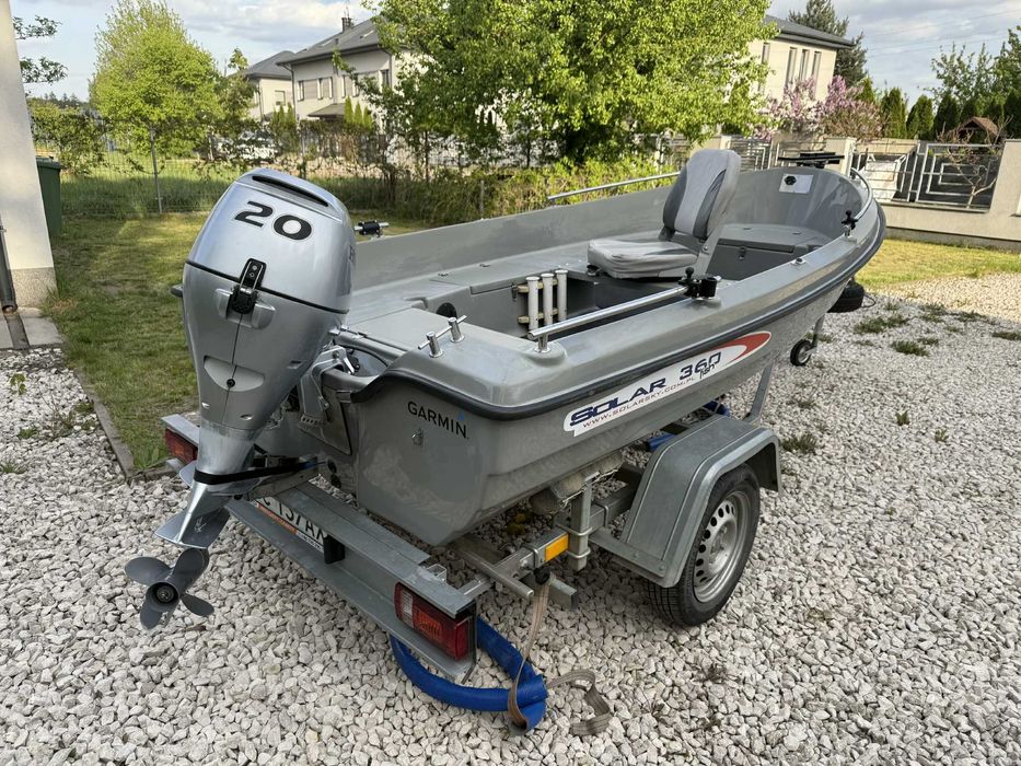 Łódź łódka wędkarska Solar 360