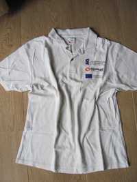 Screen Stars Polo Unia Europejska bluzka koszulka T-Shirt R. M