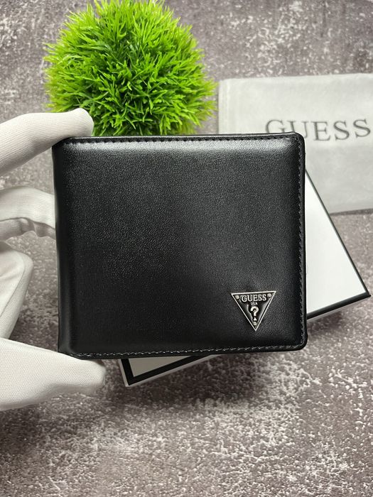 НОВИЙ‼️ Чоловічий гаманець Guess, кошелек Guess, портмоне гуес