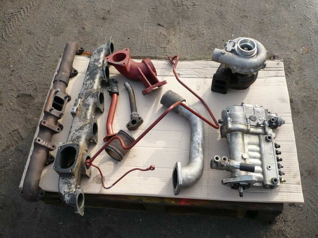 Silnik Ursus 912 po remoncie, komplet turbo do 1614, wały, głowice