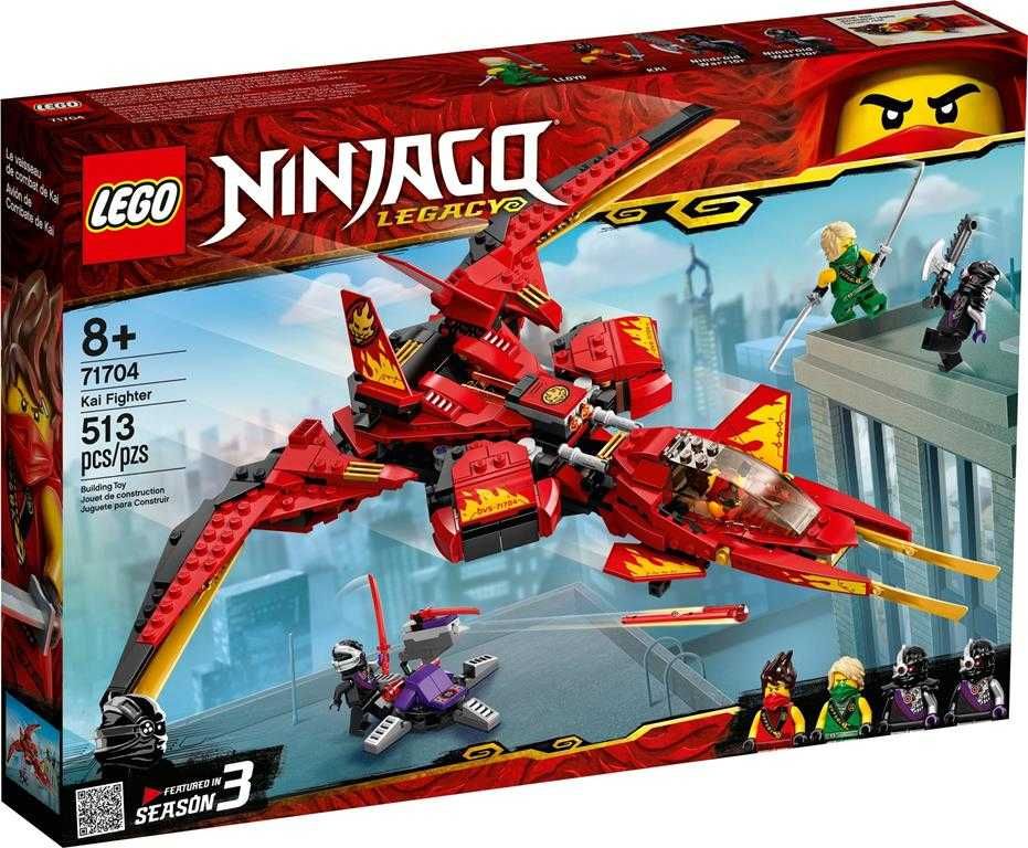 LEGO 71704 Ninjago Pojazd bojowy Kaja Oryginalne Nowe