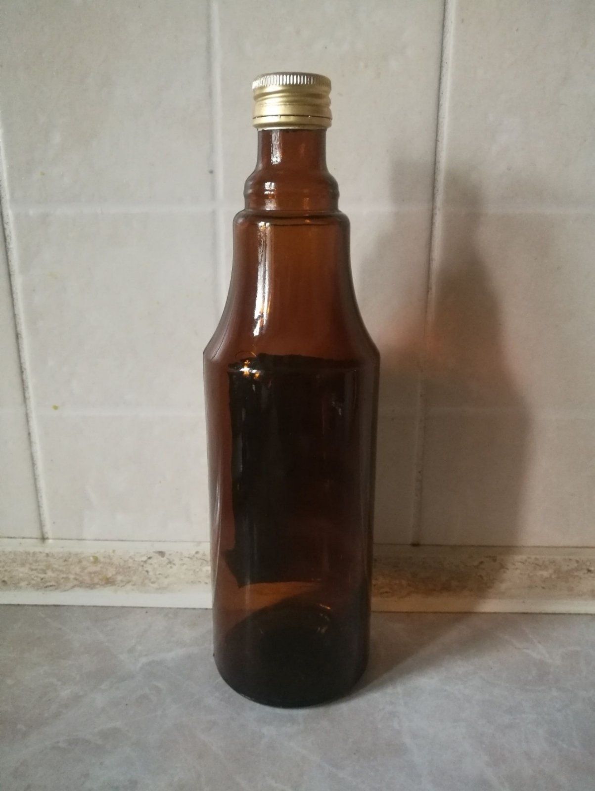 Винтажная бутылка из-под Рижского Бальзама, 0.5 л, СССР