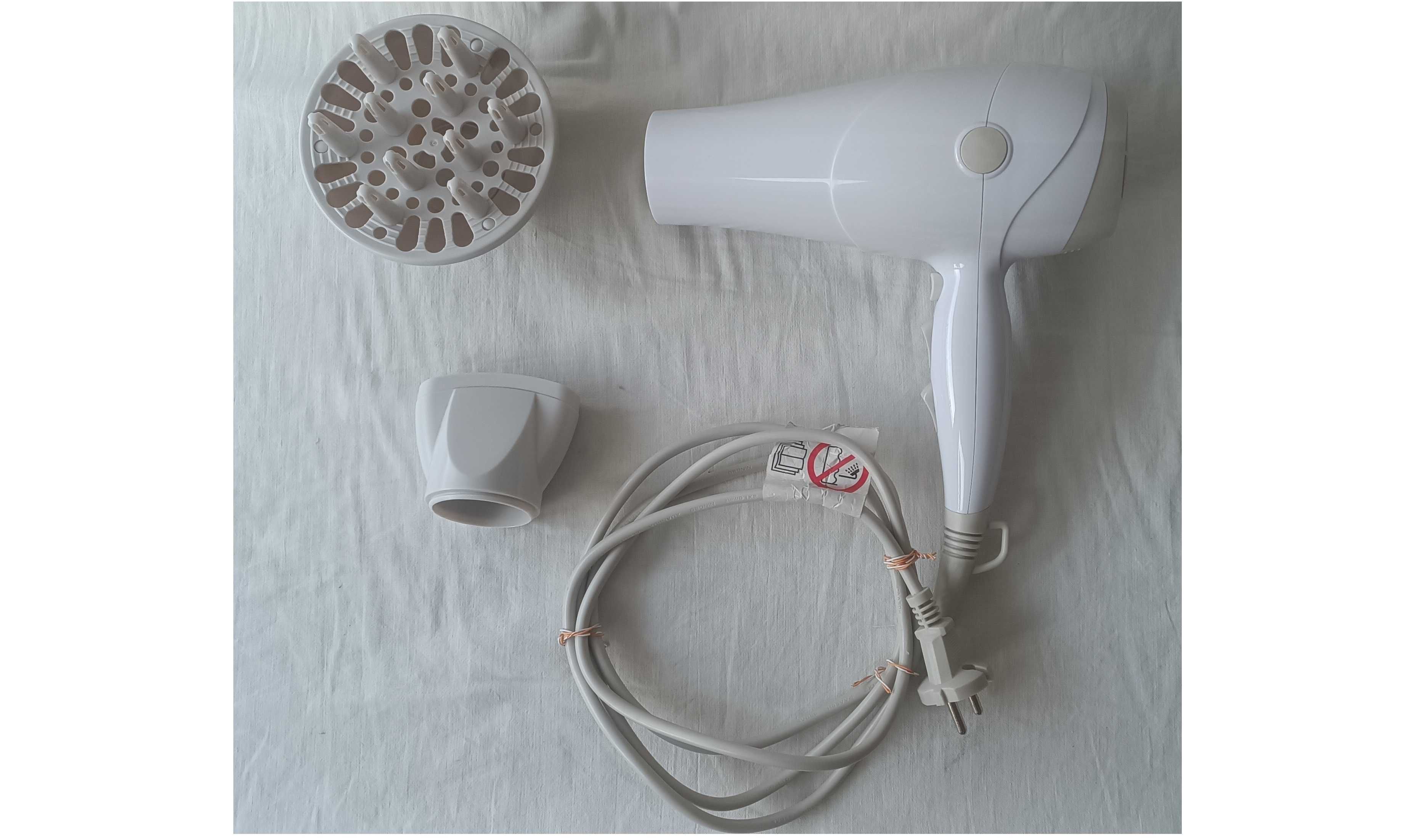 Suszarka do włosów z jonizacją Tchibo 2000W + dwie dysze