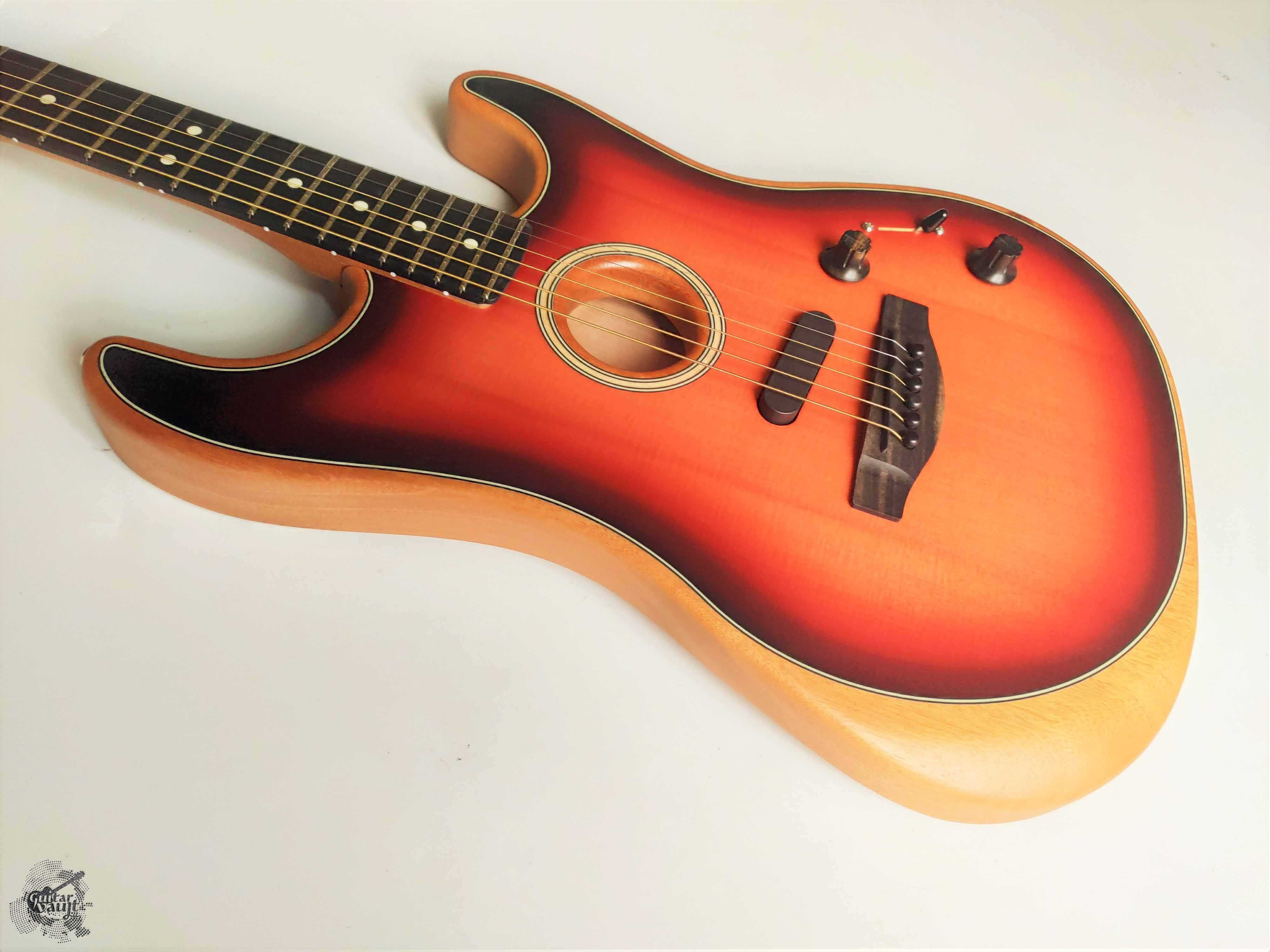 Новий Fender® American Acoustasonic Stratocaster® '2021 Sunburst