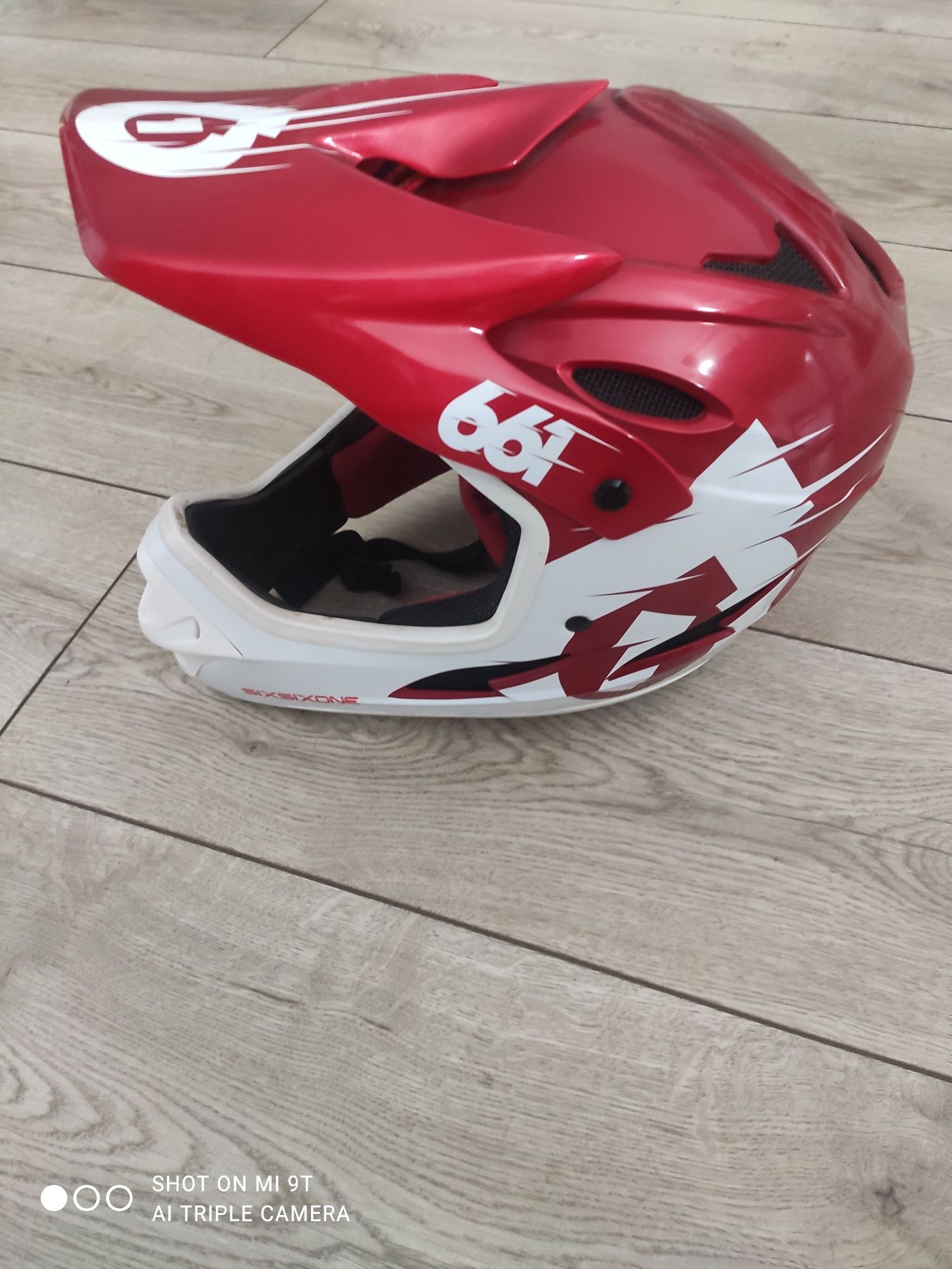 Kask 661 sixsixone fullface BMX trial Comp