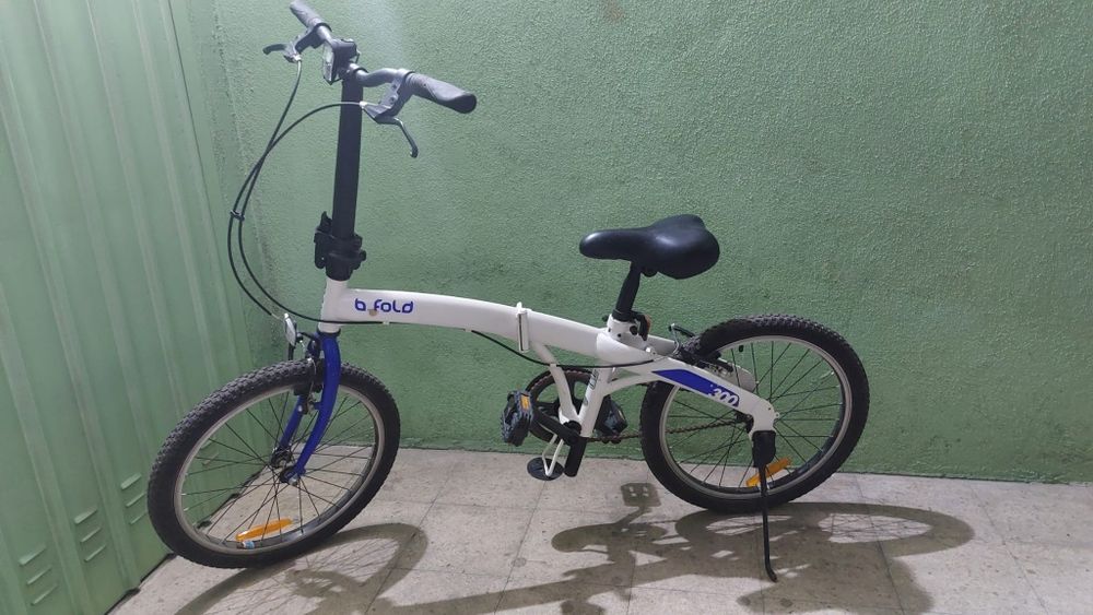 Bicicleta Decathlon B-Fold 300 Dobrável