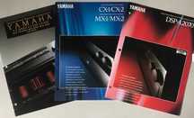 • YAMAHA Prospekty (MX-630 MX-830 MX-1000 CX-1000 MX-1 MX-2 CX-1 CX-2)