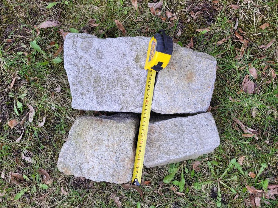 KOSTKI GRANITOWE / BRUK ŁUPANY - Place, Drogi, Ścieżki,  Mury, Ogrody