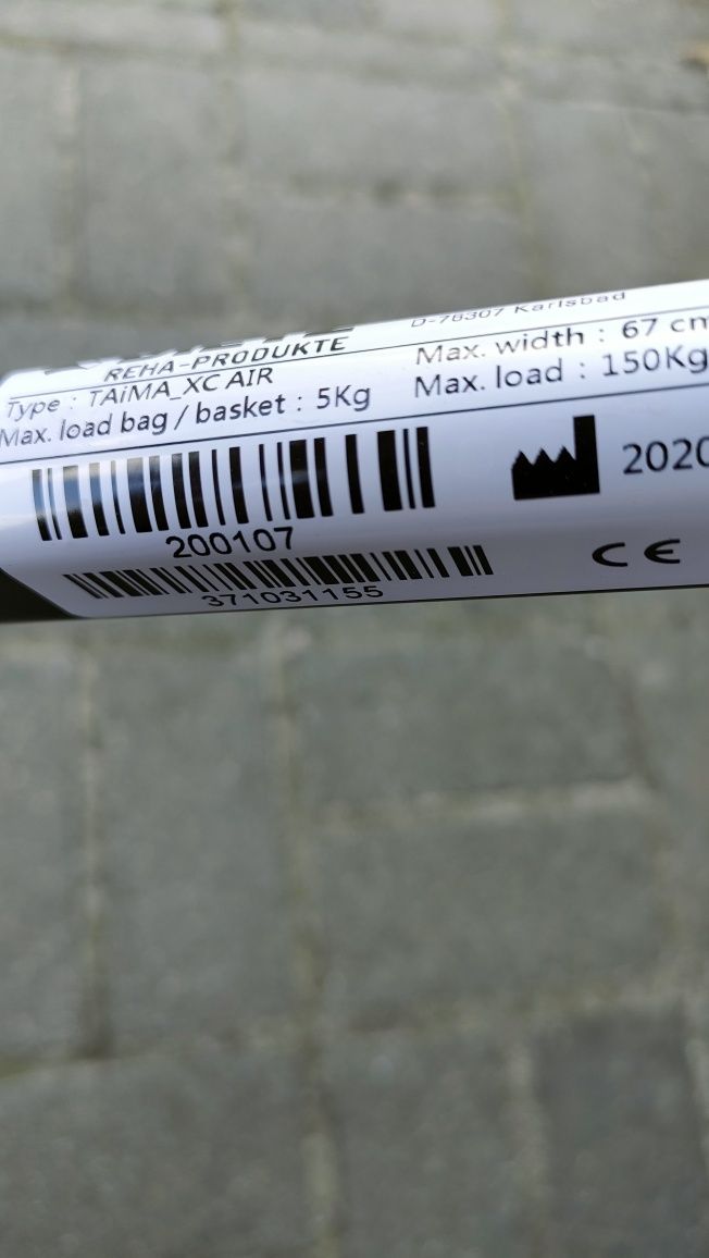 Chodzik, balkonik dla osoby niepełnosprawnej Dietz