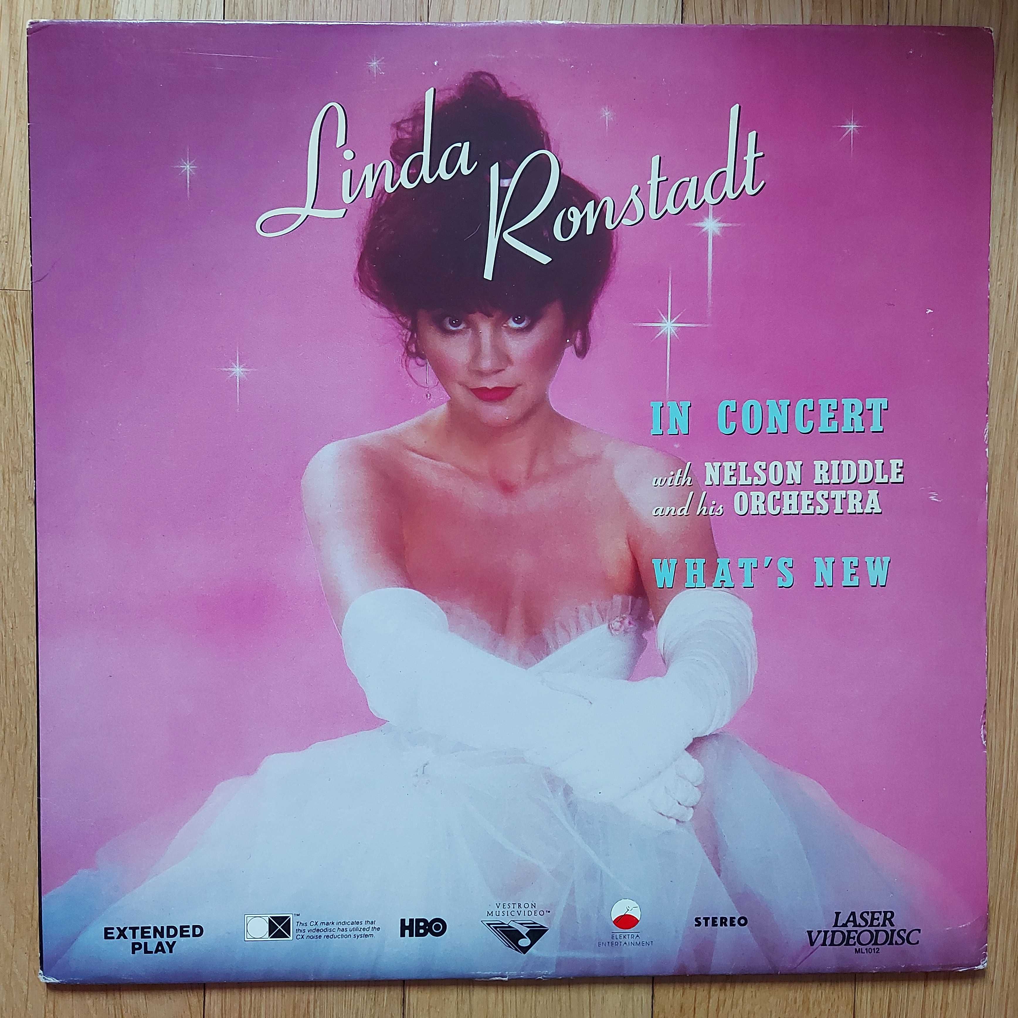 Laserdisc Linda Ronstadt / Nelson Riddle And His Orchestra – In Concer