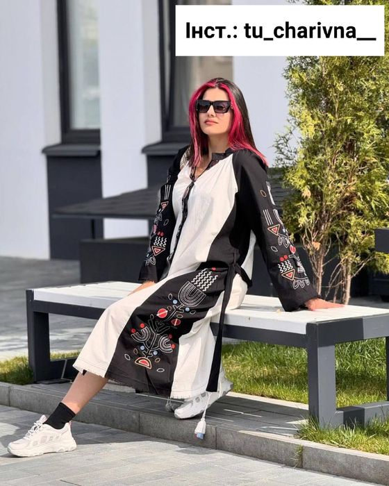 Вишита сукня/ сукня з вишивкою/ сукня-вишиванка/вишите плаття