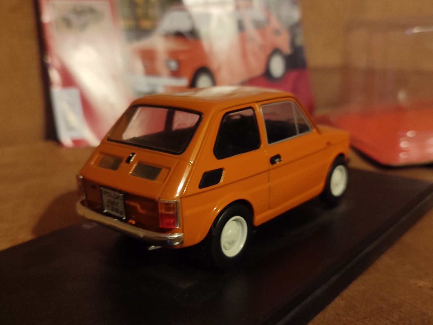 Fiat 126 hachette samochody prl + gazetka