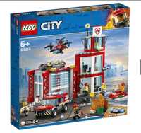 Lego city Fire Station лего сити пожарное депо пожарная станция 60215