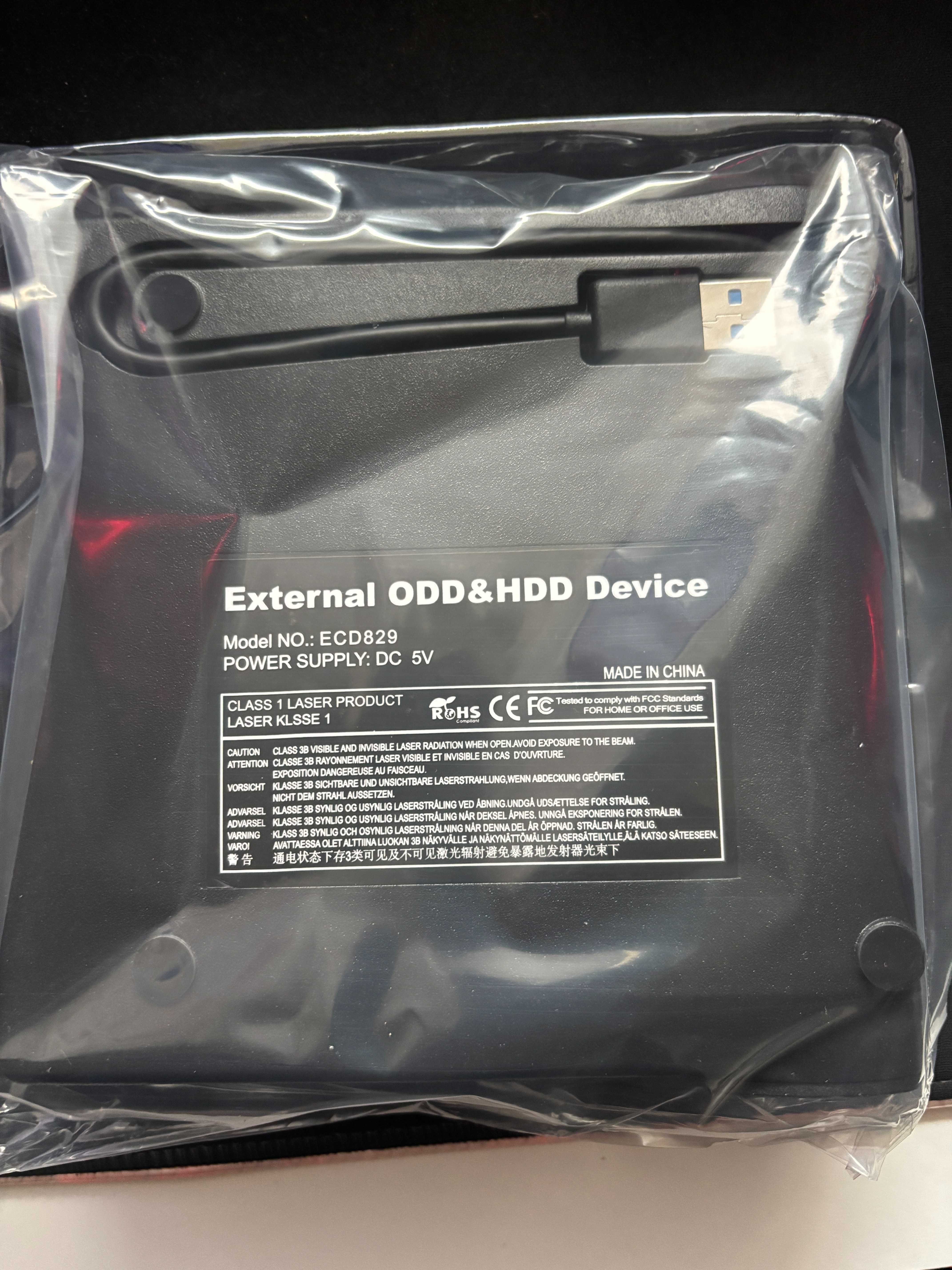 Zewnętrzna nagrywarka CD DVD-RW USB 3.0 |