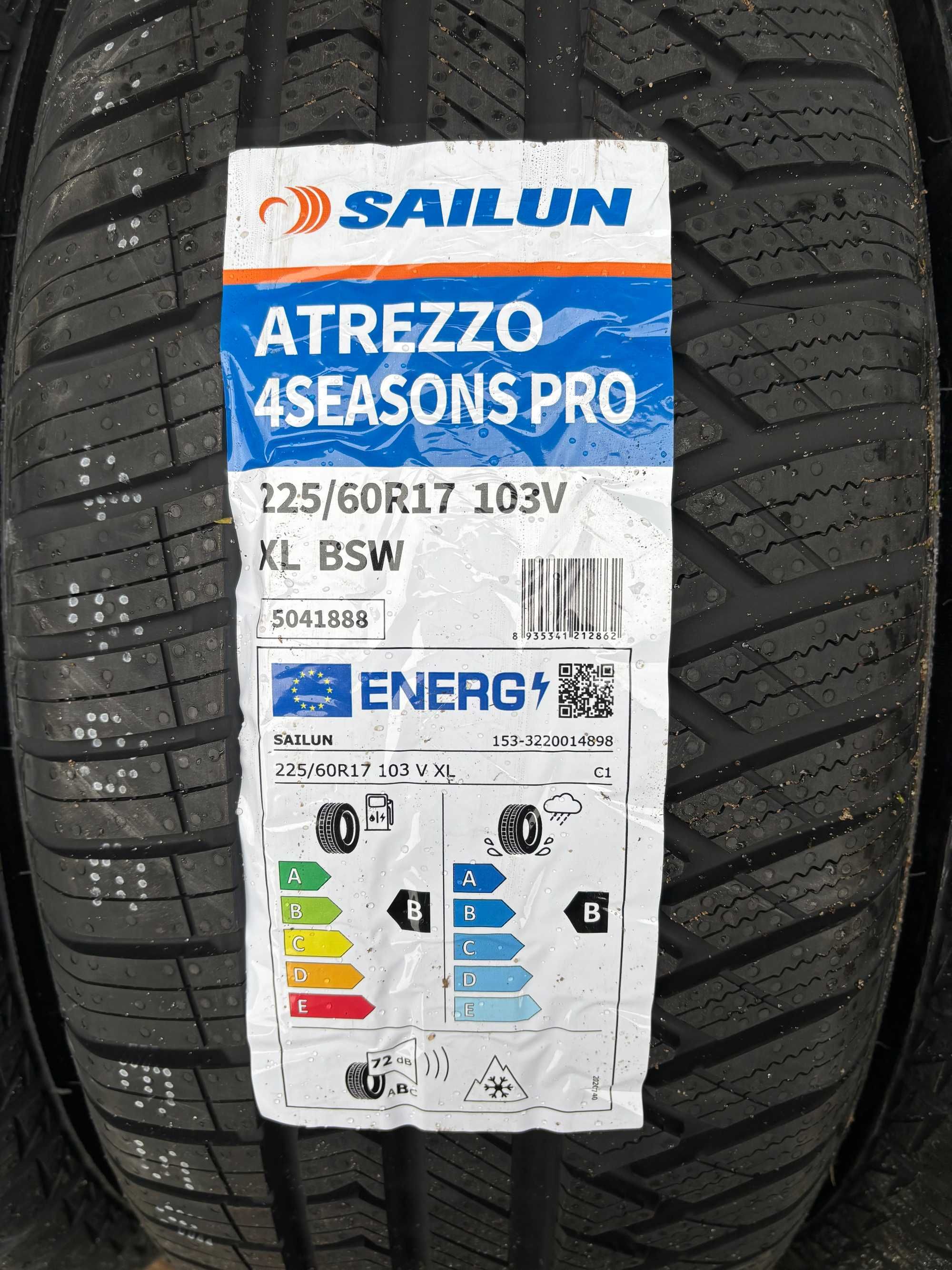 Okazja opony całoroczne 225/60R17 SAILUN ATREZZO 4EASONS PRO NOWE 2025