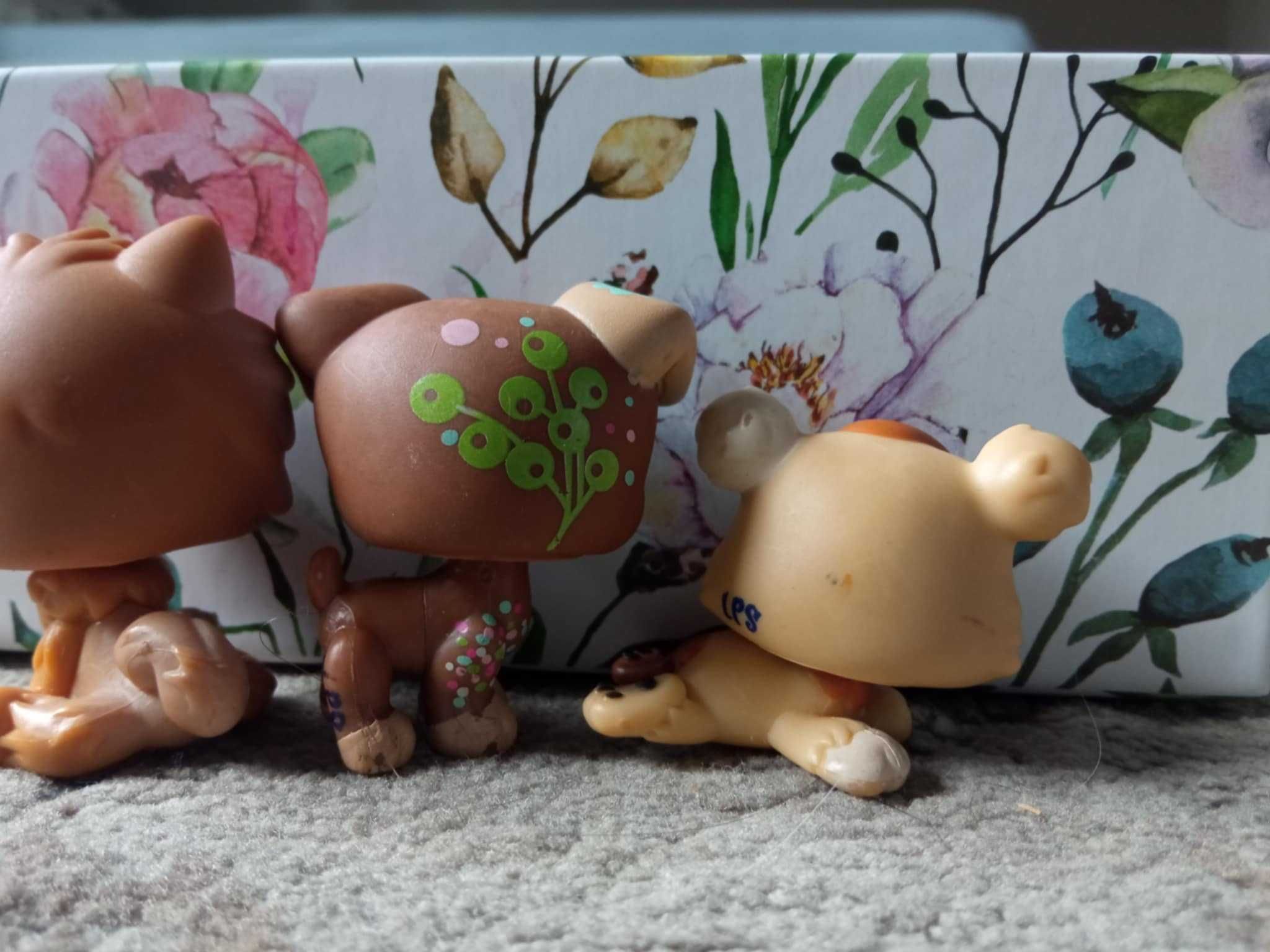 littlest petshop figurki 3 szt