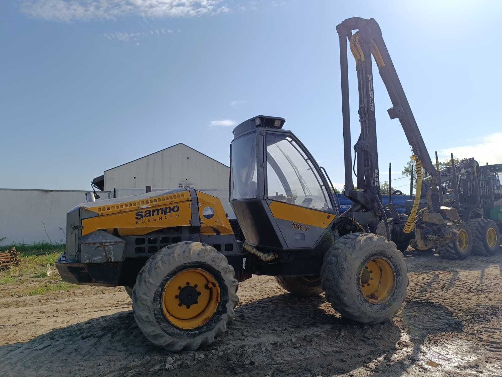 Harwester Sampo 1046x 2003 , Ponsse, Komatsu John Deere, Harvester