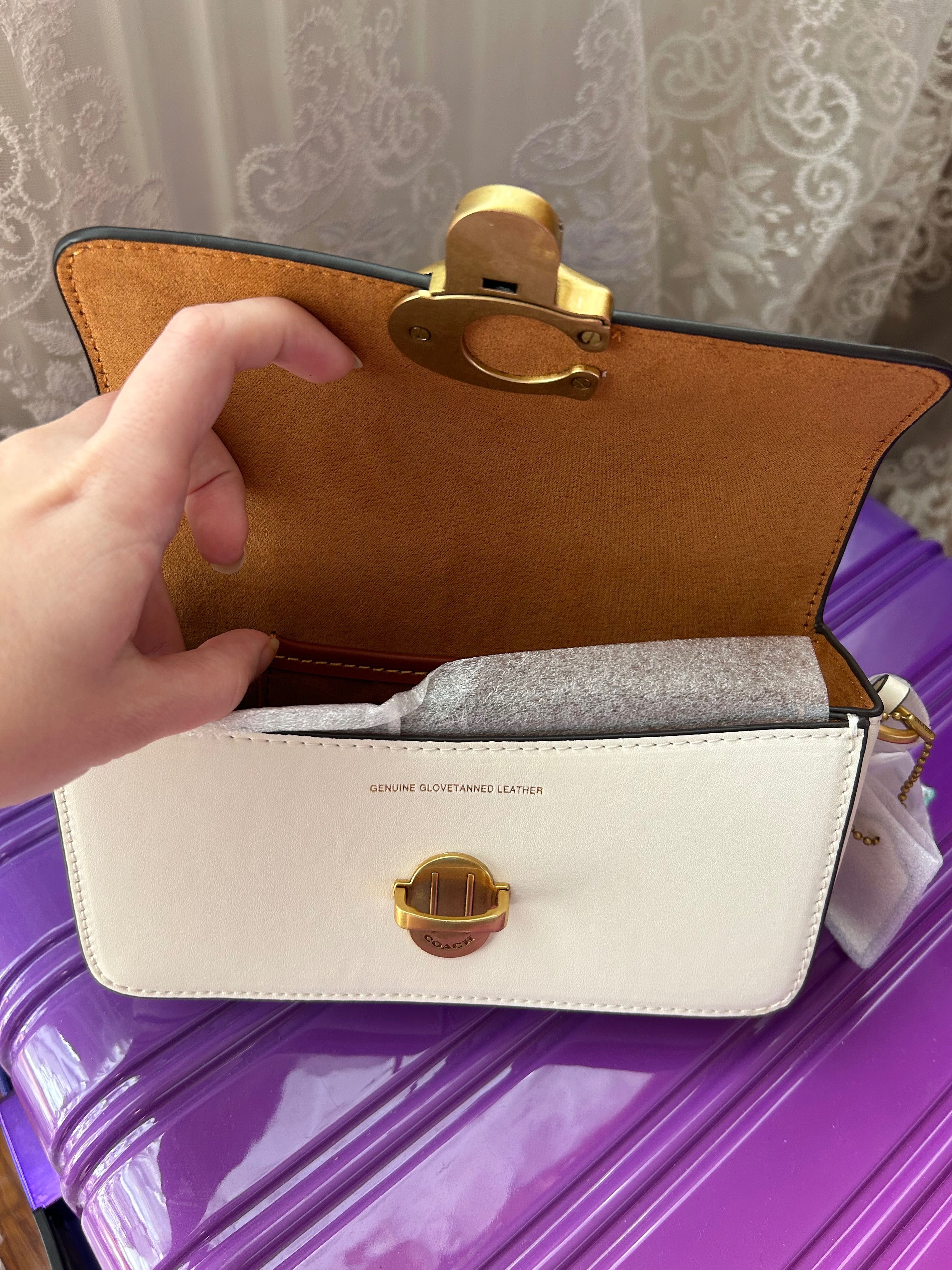 Сумочка Coach шкіряна