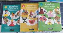 Os 5 livros "Histórias de encantar seis histórias para sonhar"