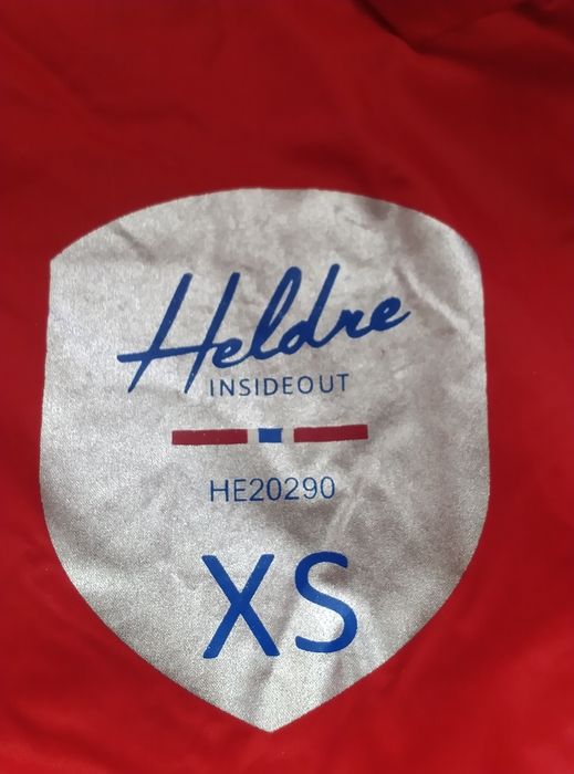 Kurtka puchowa Heldre czerwona r.XS