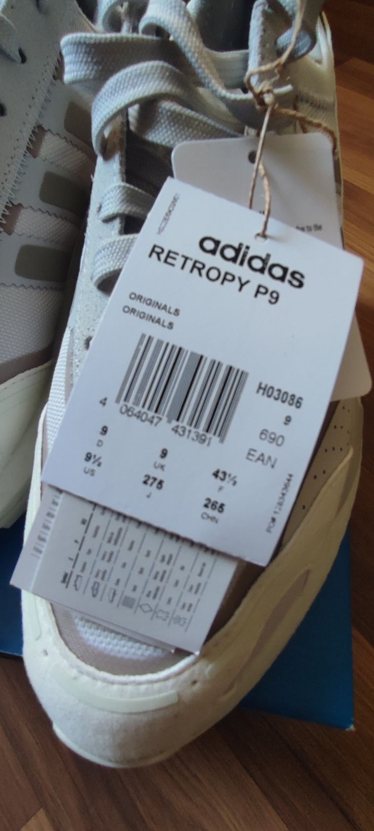 Adidas retropy p9 zx original