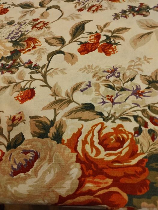 REZERWACJA Zasłony w ładny kwiatowy wzór 4 sztuki