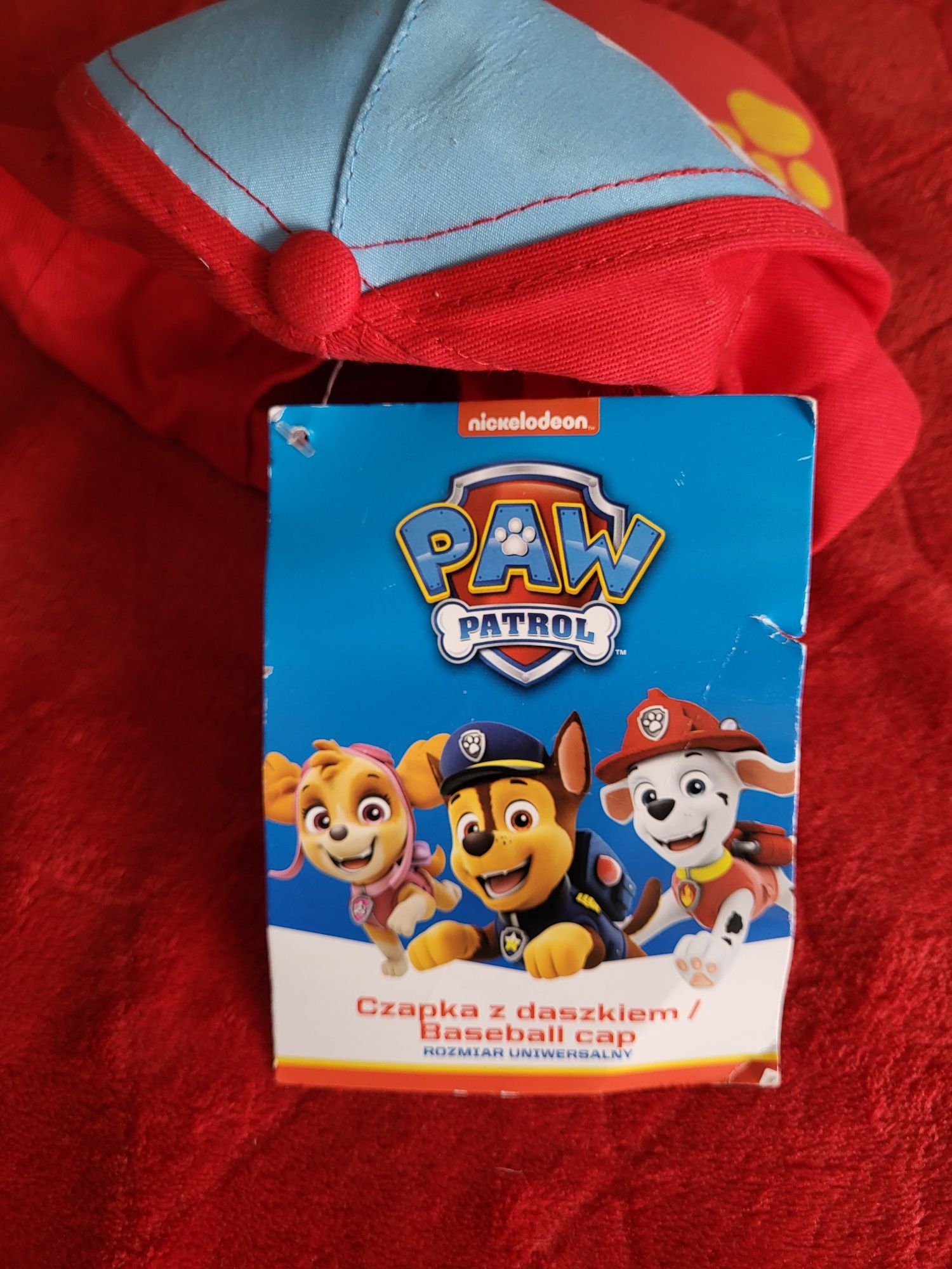 Czapka z daszkiem Paw Patrol Nickelodeon