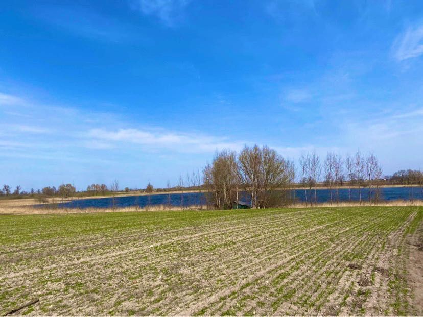 Siedlisko 3483 m2 z linią brzegową na pięknych Kujawach