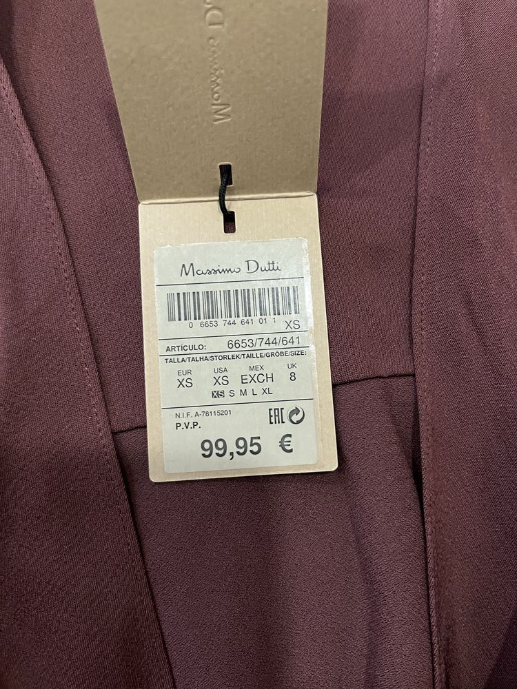 Сукня ,плаття Massimo Dutti p.Xs-S Нова.Оригінал