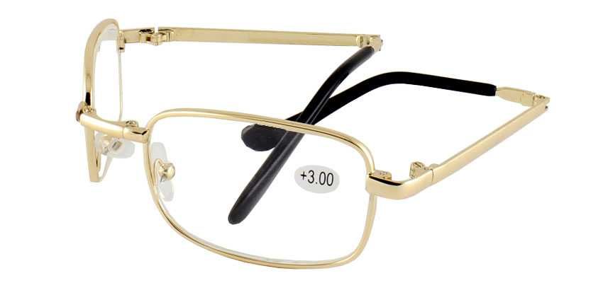 Складные очки с футляром ( линзы стеклянные )