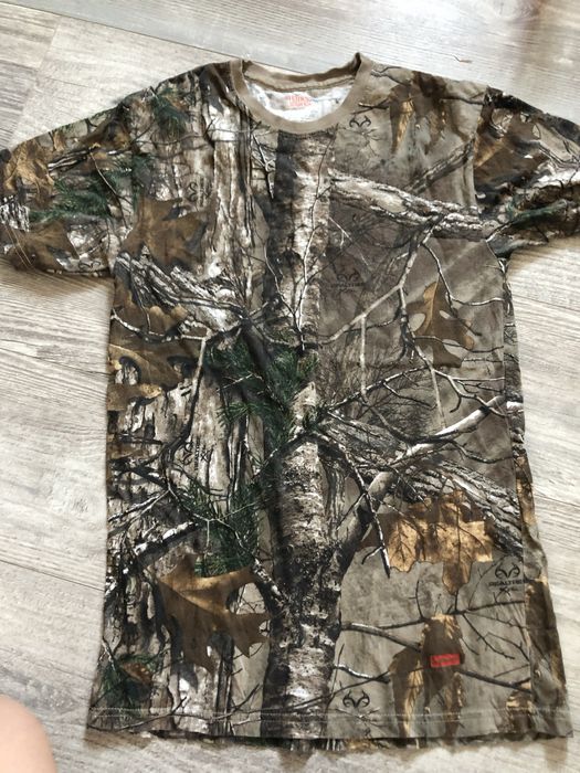 Supreme realtree koszulka kamuflaz rozmiar s