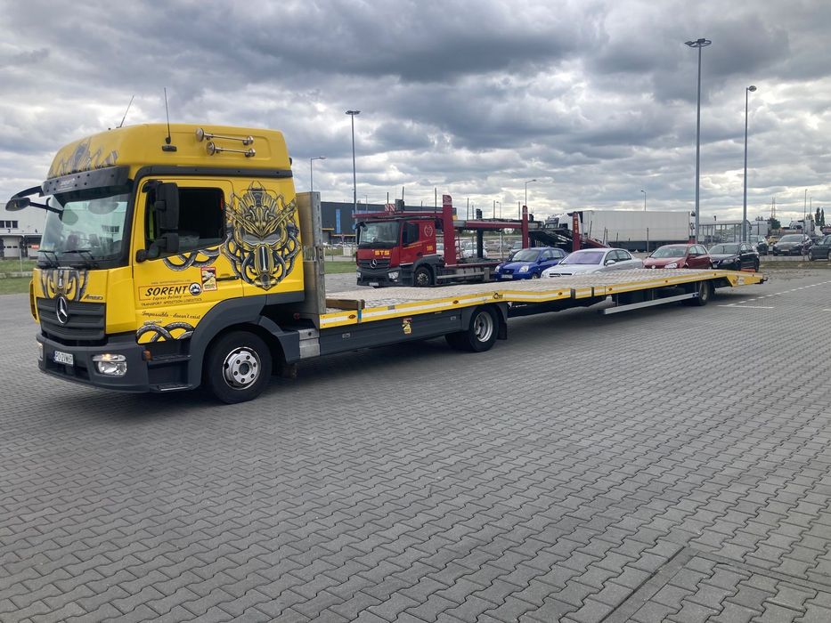 Mercedes-Benz Atego 823l zestaw  Pierwszy właściciel auto bardzo zadbane 824L