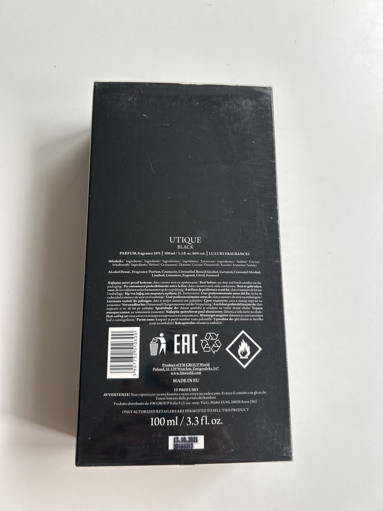 Perfumy UTIQUE Blacka 100 ml