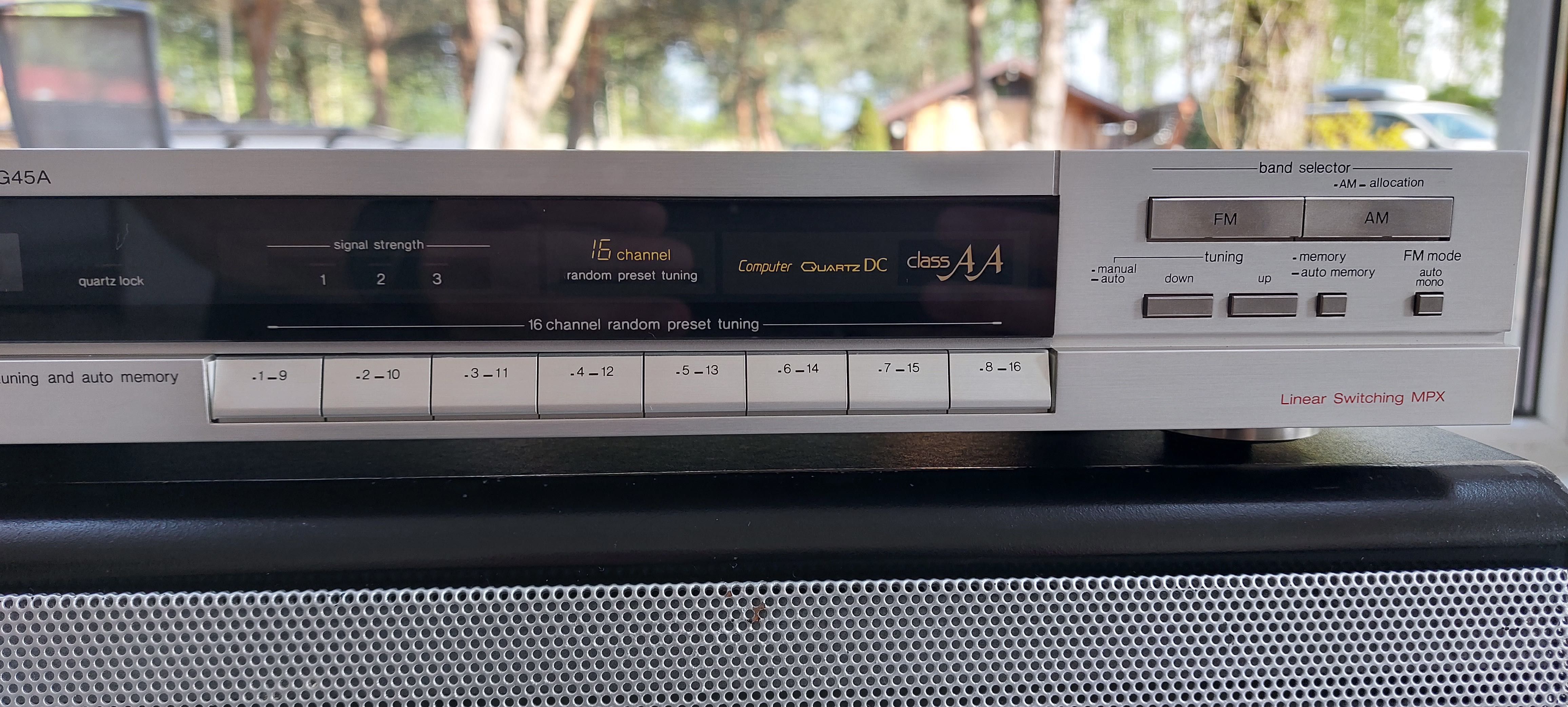 Technics Tuner ST-G45A Srebrny